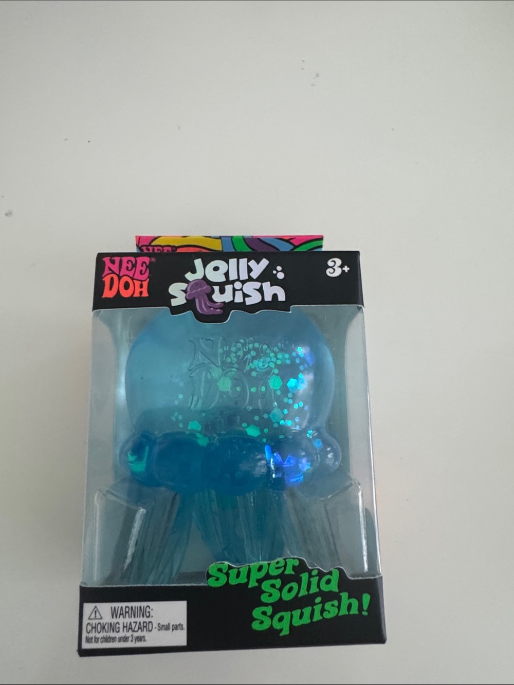 Jolly Squish Super Solid Sensory Toy - Blue